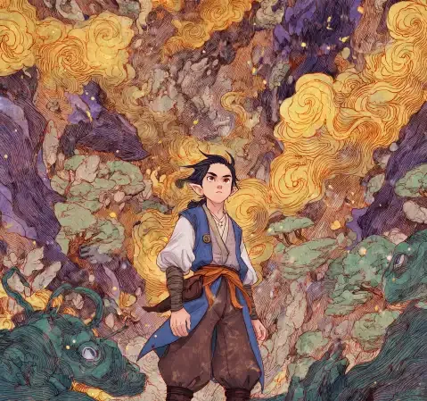编辑推荐漫画作品封面，悬疑推理题材